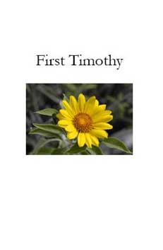 First Timothy